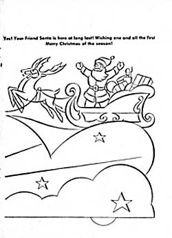 The Archives of Ontario Remembers an Eaton's Christmas: An Eaton's Santa Claus Parade Colouring Book with Punkinhead's North Pole Race (1960) - Page 31