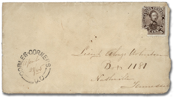 Letter, Roseltha Wolverton Goble to brother Alonzo Wolverton, April 28, 1865