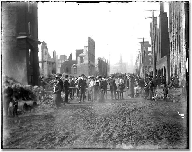 Photographie : Aftermath of the Toronto Fire, [1904] (3)