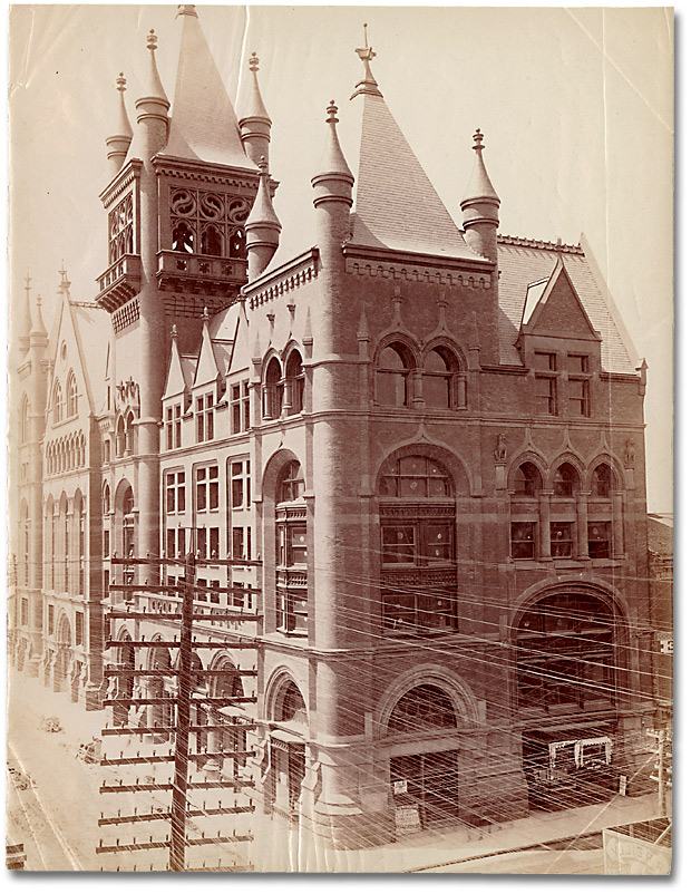 Photographie : Confederation Life Building (Yonge and Richmond Sts.), Toronto, [vers 1890]