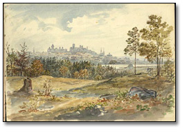 From behind Rideau Hall, Ottawa, c. 1876
