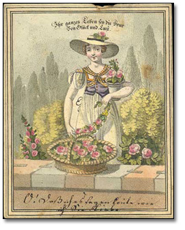 Friendship momento, [signée Elisa von Traitteur], [1820] (1)