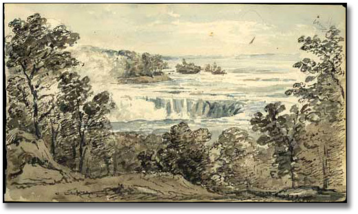 Horseshoe Falls, Niagara, [vers 1854]