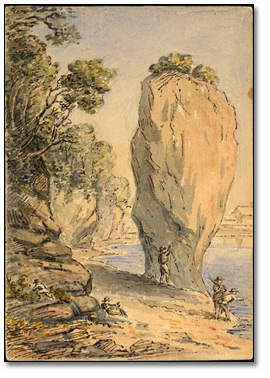 [Flower Pot Rock] Dalhousie, Nouveau-Brunswick, 1862