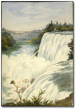 [Niagara Falls] from American side, 1873