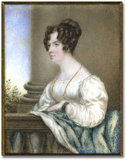 Anne Langton (self portrait), 1827
