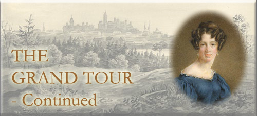 Anne Langton - Gentlewoman, Pioneer Settler and Artist: The Grand Tour - Continued - Page Banner