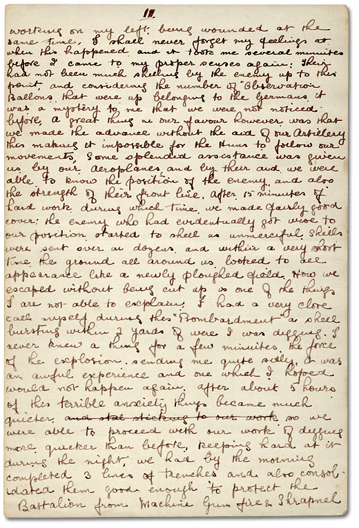 Journal de John Mould, Vol. 5, p. 11, 1916