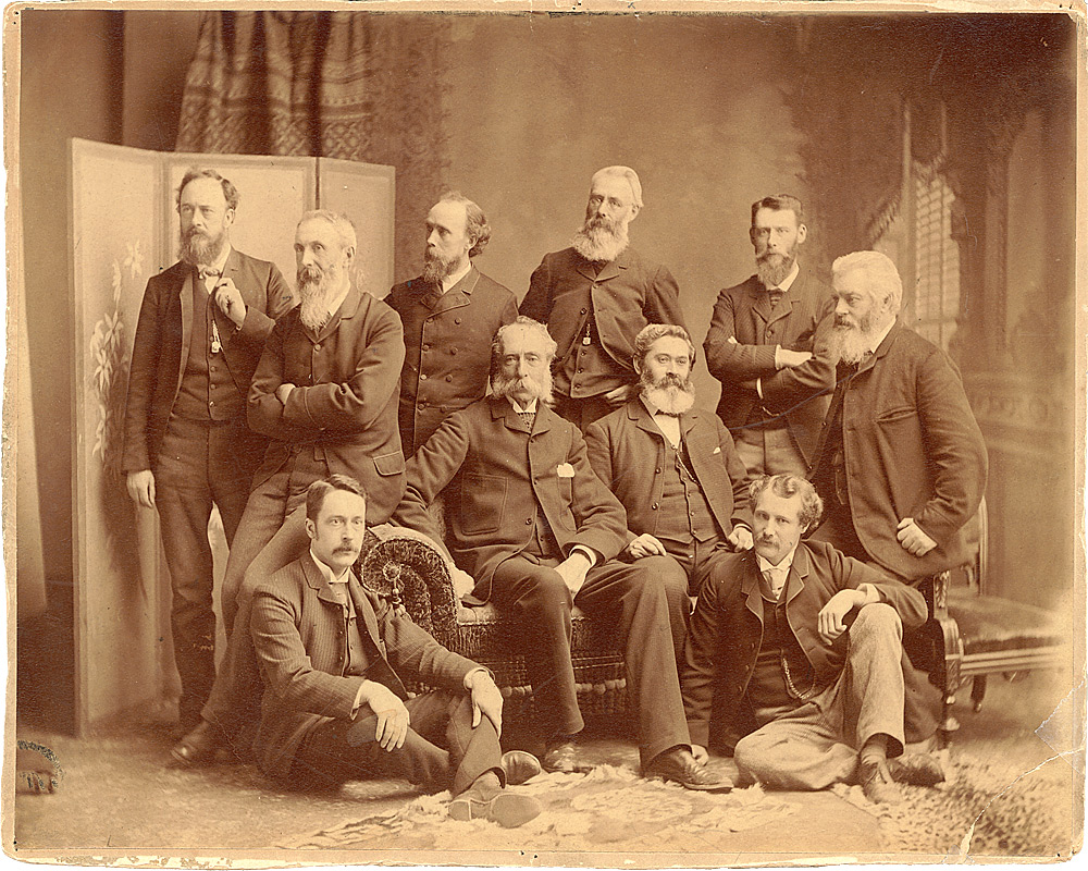 Photo: Ontario Society of Artists Members, 1889