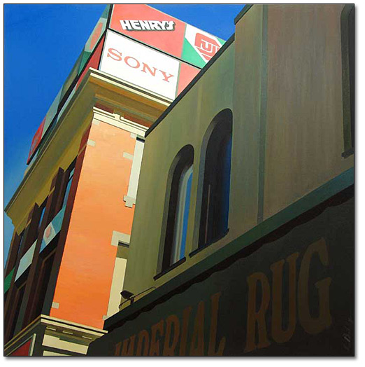 Oil on canvas: City Portrait, 1996