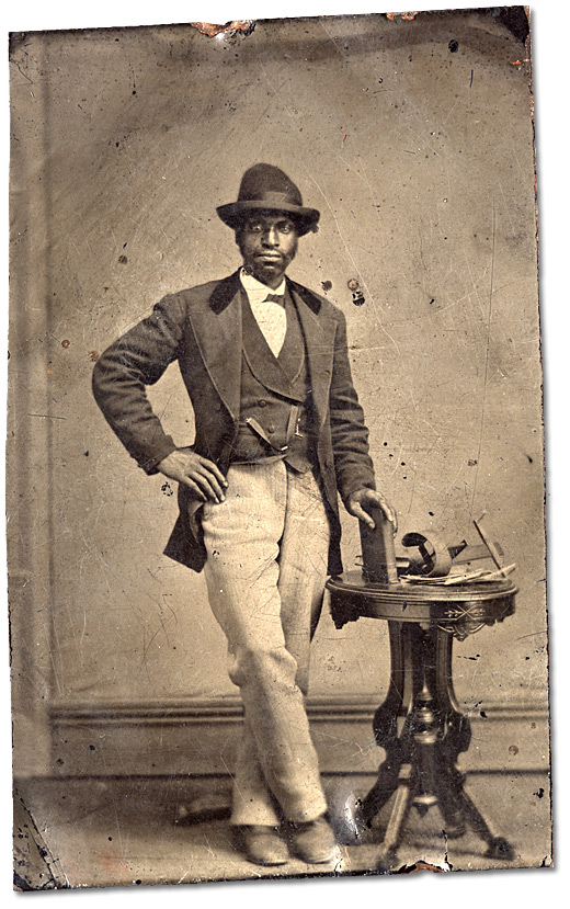 Photographie : Homme non identifié, [vers 1875]