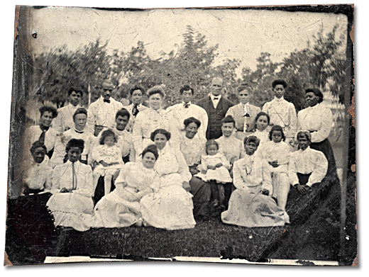 Photographie : Groupe non identifié, [vers 1875]