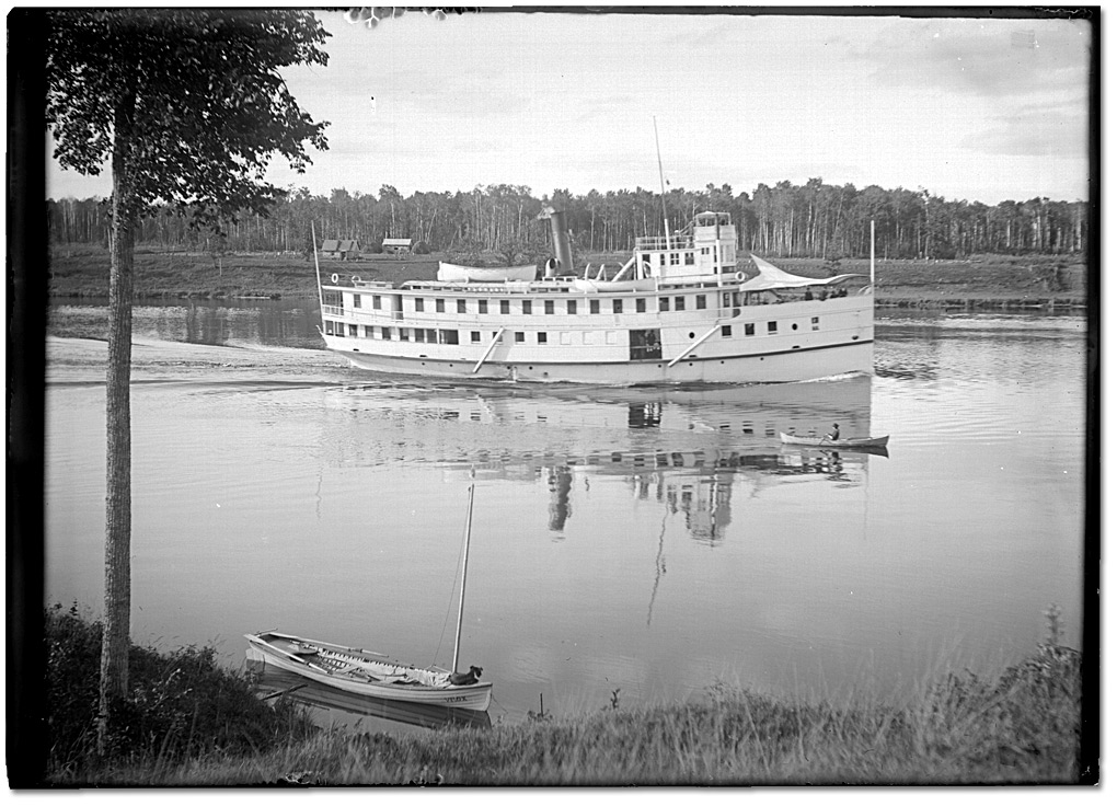 Photo: Steamship, Northern Ontario, [190?]