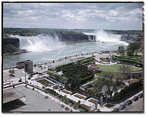 Photographie : Chutes Niagara, 1952