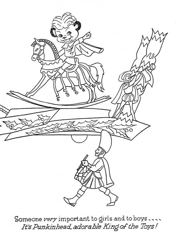 Eaton's Santa Claus Parade Colouring Book, Page 3
