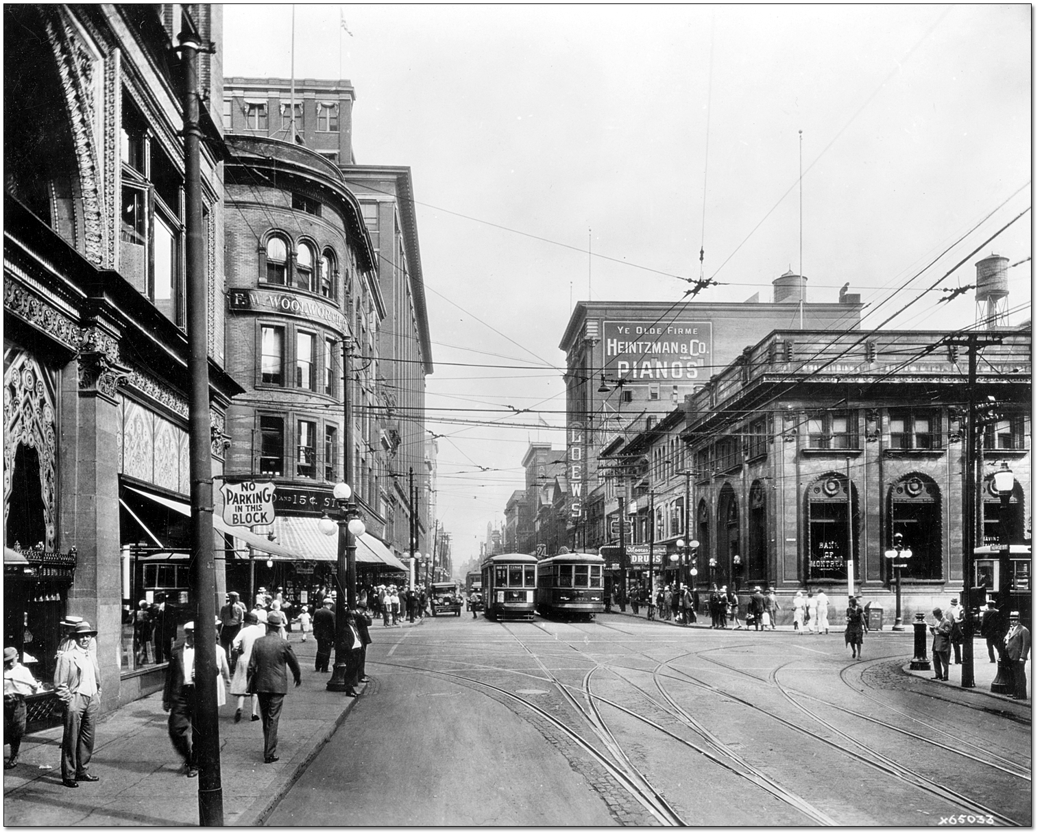 Queen and Yonge streets, [ca. 1920]