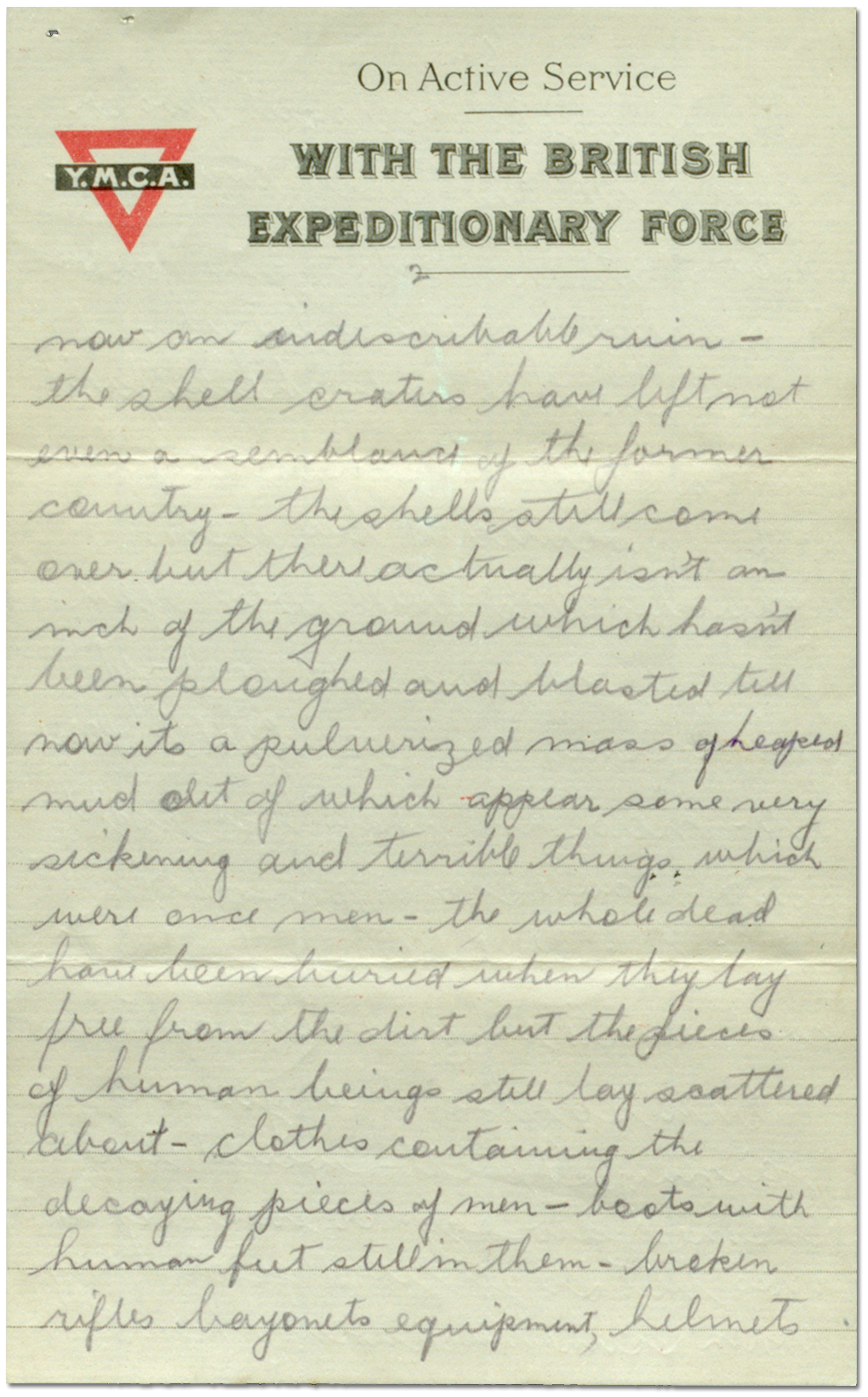  Lettre de Harry Mason à Sadie Arbuckle, le 7 octobre 1916