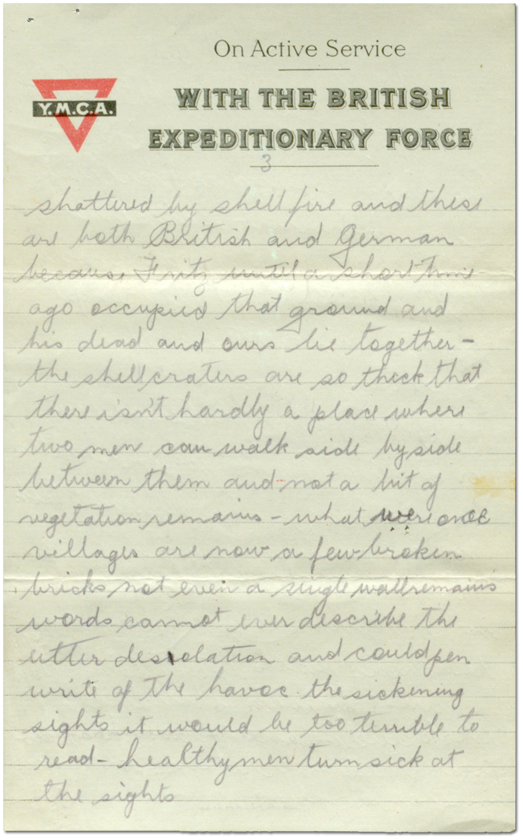 Letter from Harry Mason to Sadie Arbuckle, October 7, 1916
