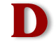Lettre D