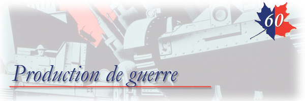 60e anniversaire du Jour-J - Les Archives publiques de l'Ontario se souviennent du front intérieur - Production de guerre - bannière
