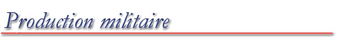 Production militaire - bannière