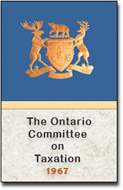 The Ontario Committee on taxation