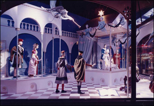 Renaissance Crèche display, 1961