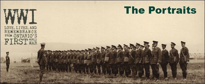 Remembrance Day 2014 Online Exhibit – The Portraits
